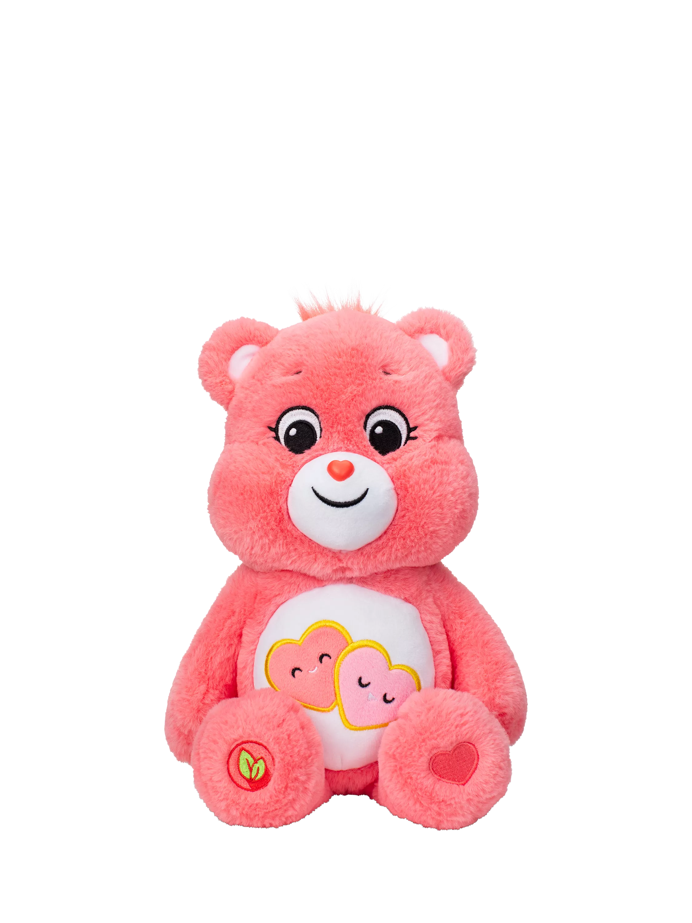 Care Bears Love-A-Lot Bear Recycled Polyester Plush Soft Toy, 35cm