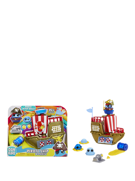 DOHKINS Pirate Ship & Pirate Play Set, Multi