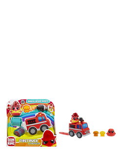 DOHKINS Fire Truck & Firefighter Play Set, Multi
