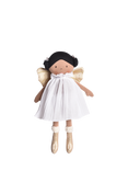Tikiri Aurora Doll in White Muslin Dress