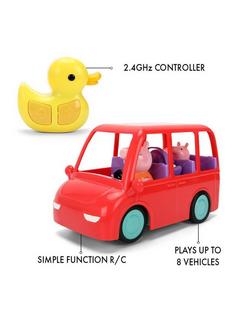 Peppa Pig Radio Controlled Family Car - view 2, Multi