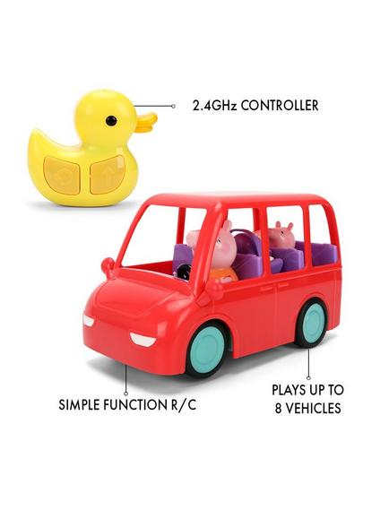 Peppa Pig Radio Controlled Family Car - view 2, Multi
