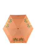 Radley Paradise Palms Print Umbrella, Peach Cobbler
