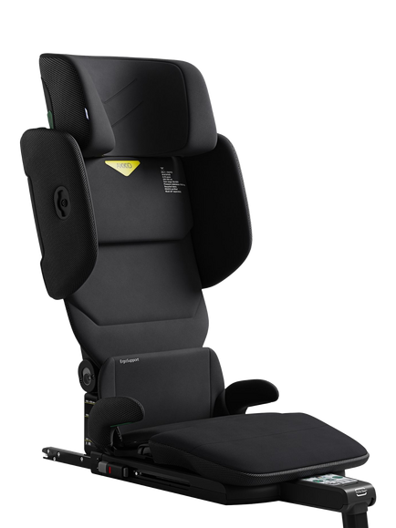 Axkid Up High Back Booster Seat, Coastal Storm Black