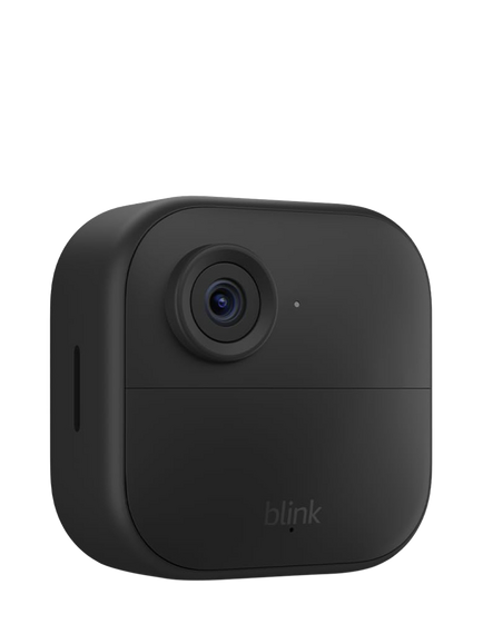 Blink Outdoor 4 Wireless Battery Smart Security System with One HD Camera, Black, Black
