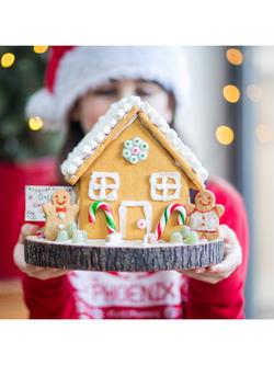 Craft & Crumb Gingerbread House Craft Kit, 800g - view 2, Multi