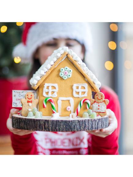 Craft & Crumb Gingerbread House Craft Kit, 800g - view 2, Multi