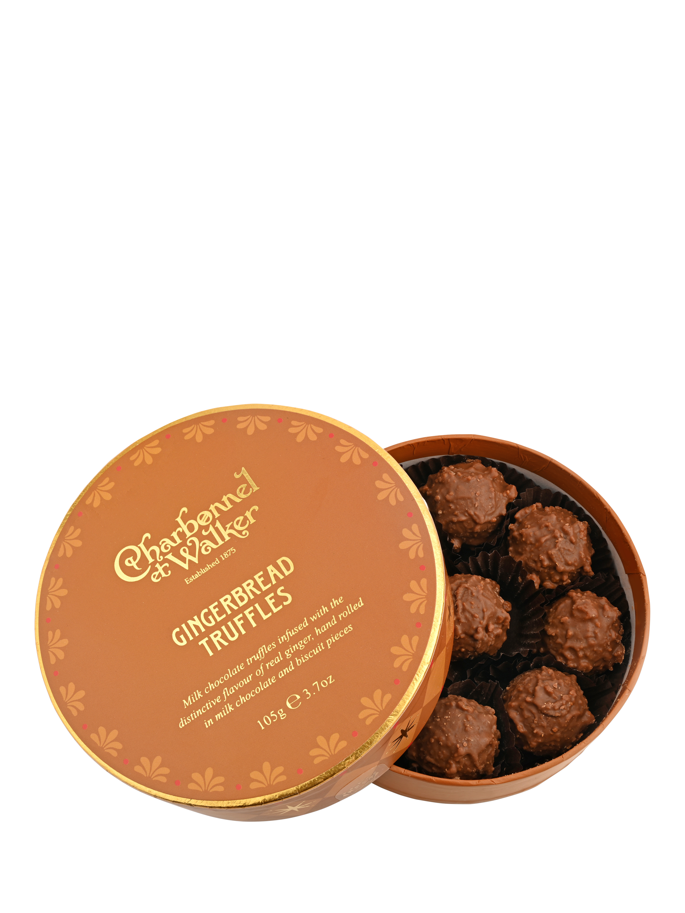 Charbonnel et Walker Gingerbread Truffles, 105g