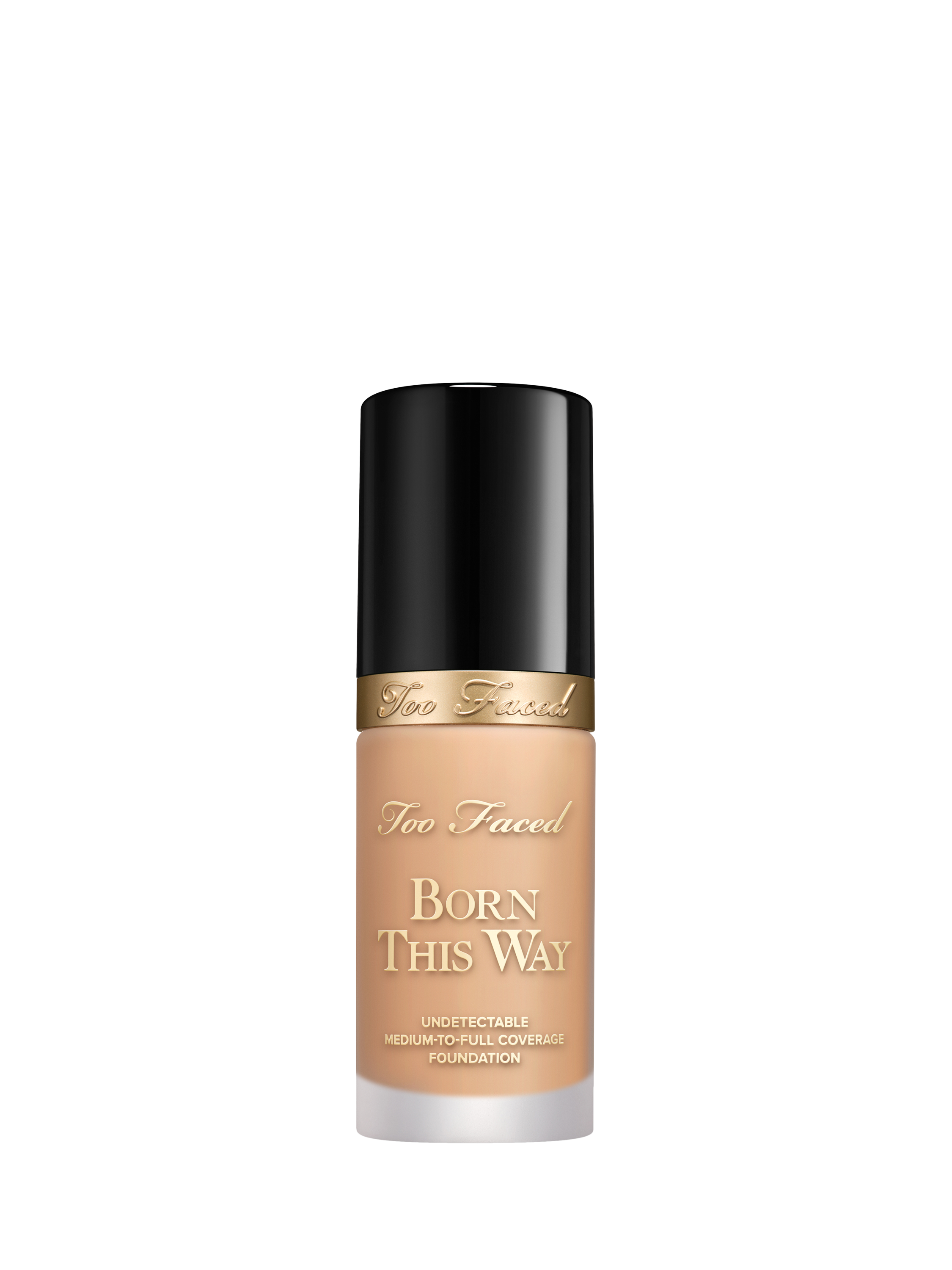 Product image 1 of 6, which shows Too Faced Born This Way Undetectable Medium-To-Full Coverage Foundation, Golden Beige