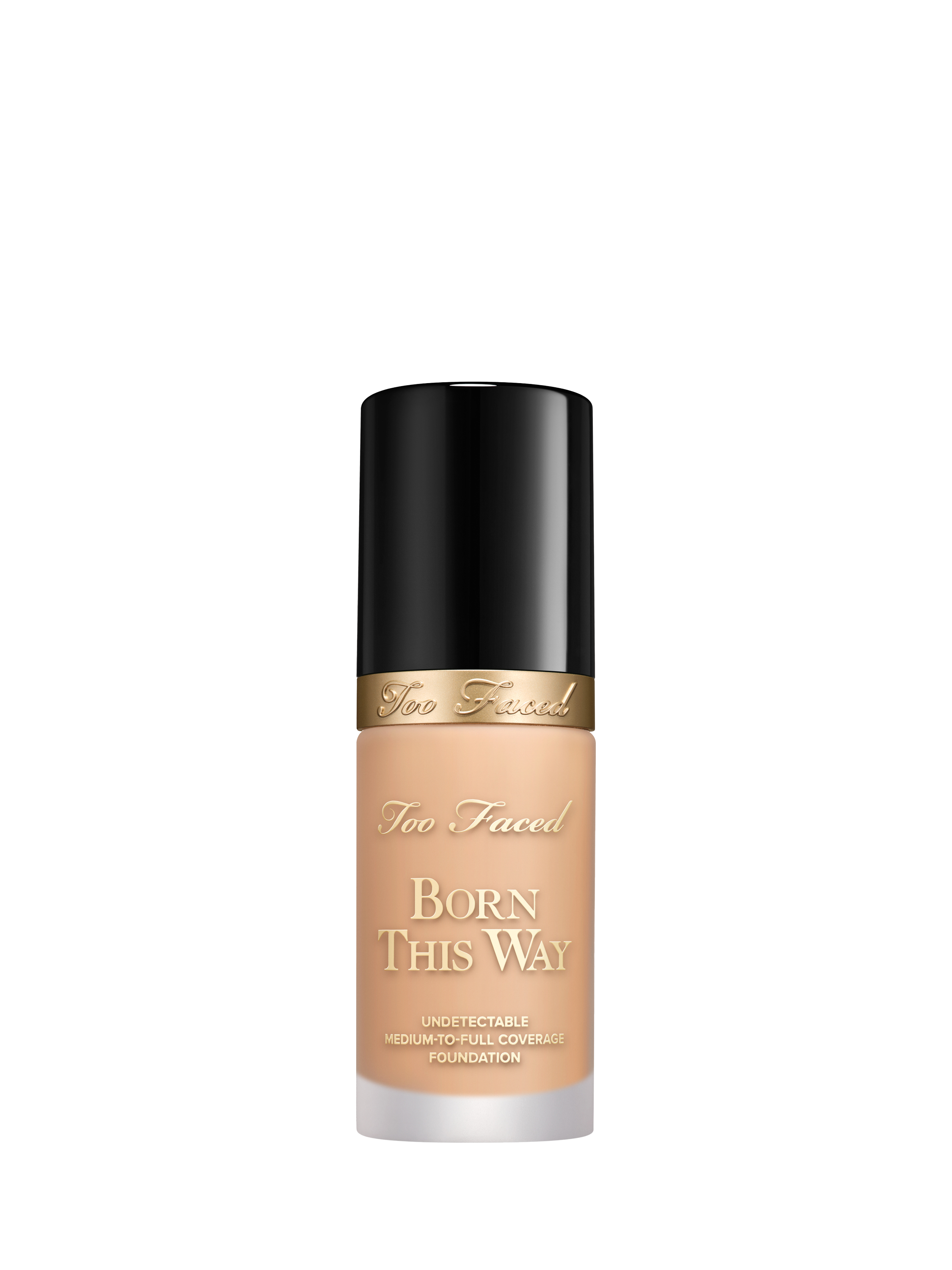 Product image 1 of 6, which shows Too Faced Born This Way Undetectable Medium-To-Full Coverage Foundation, Warm Nude