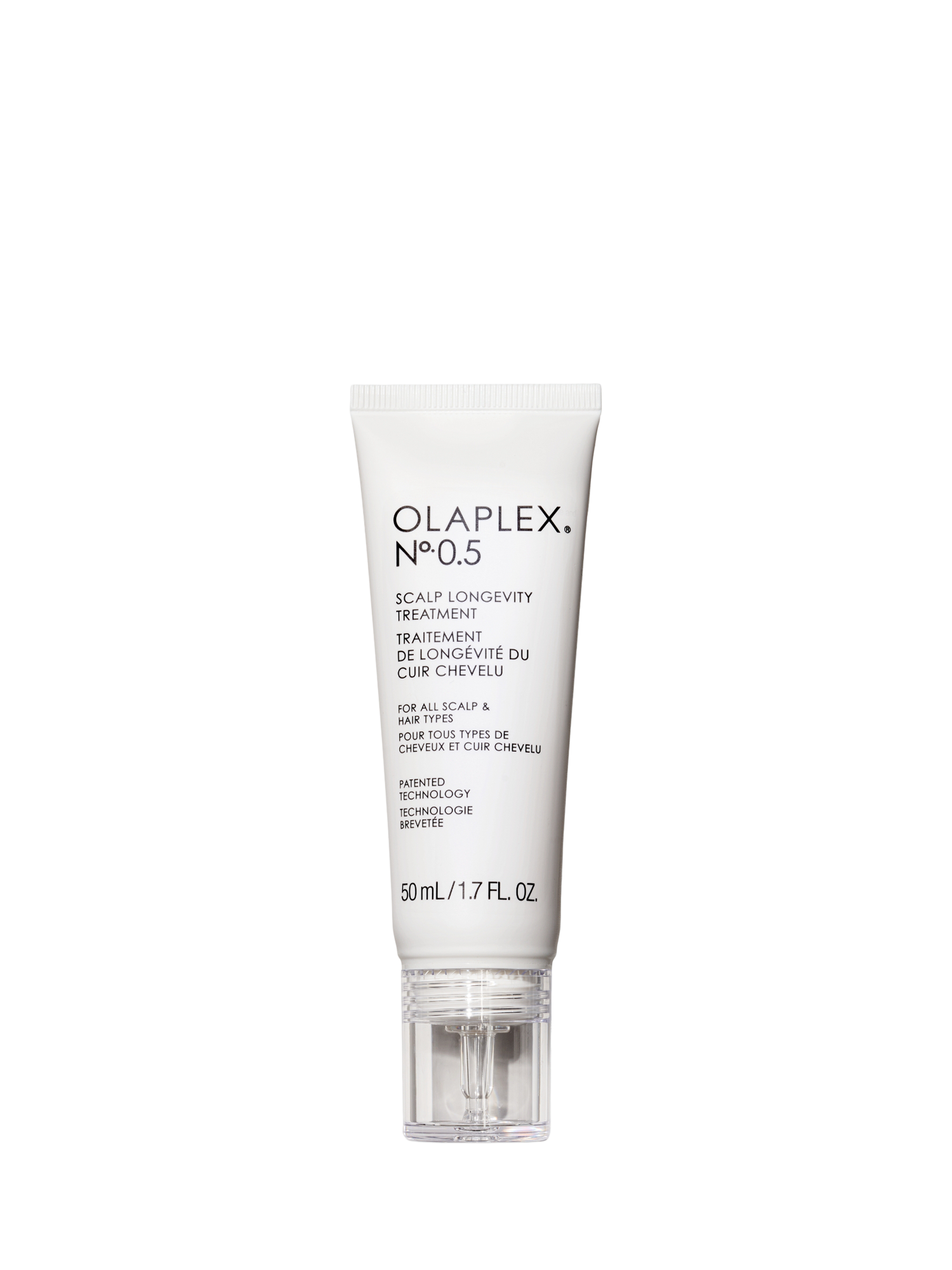 Product image 1 of 4, which shows Olaplex No.0.5 Scalp Longevity Treatment, 50ml