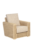 Desser Burford Rattan Armchair, Grey