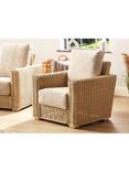 Desser Burford Rattan Armchair, Grey