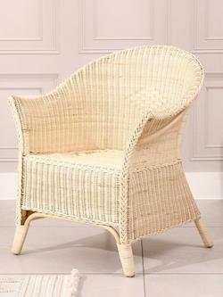 Desser King Rattan Loom Chair, Natural - view 2, Natural