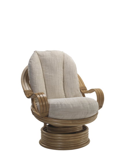 Desser Madrid Rattan Rocking Chair, Jasper/Natural, Beige