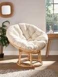 Desser Papasan Rattan Chair, Cloud