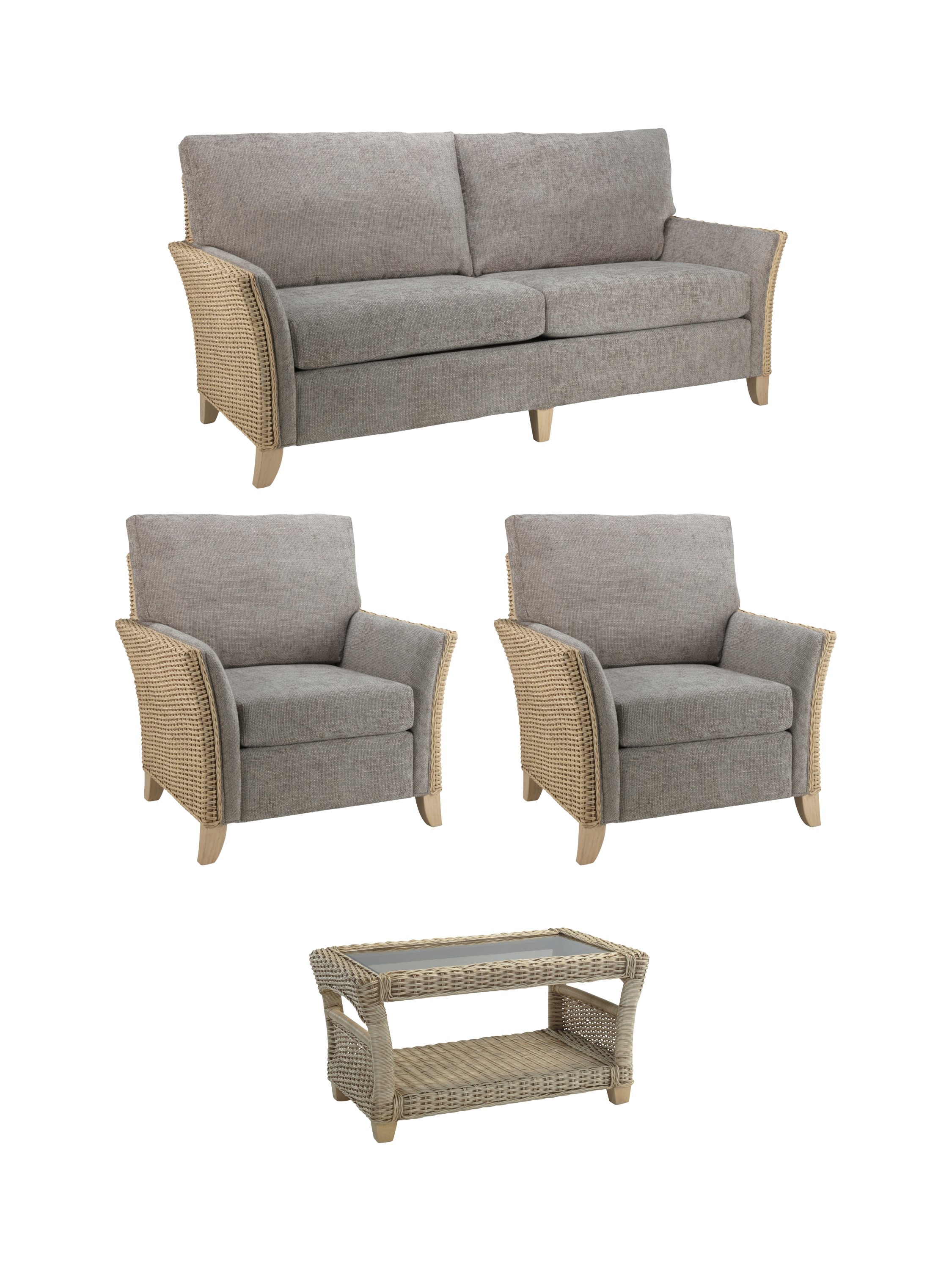 Rattan Armchair Arlington Rattan Furniture Desser Arlington Grey
