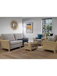 Desser Arlington Rattan 5-Seater Lounging Table & Chairs Set, Grey