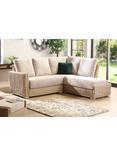Desser Burford Rattan 2-Seater Corner Sofa with Left Hand Chaise, Farrow