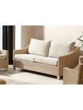 Desser Dijon Rattan 3-Seater Sofa, Farrow