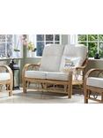 Desser Madrid Rattan 2-Seater Sofa, Jasper/Natural