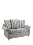 Desser Samford Rattan Scatter Back 2-Seater Sofa, Grey
