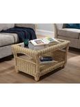Desser Arlington Rattan Coffee Table, Grey