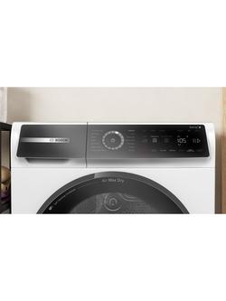 Bosch  WRB247C9GB Self-cleaning Heat Pump Tumble Dryer, 9kg Load, White - view 2, White