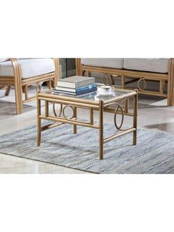 Desser Madrid Rattan Coffee Table, Light Oak - view 2, Light Oak