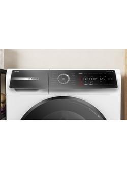 Bosch Series 8 WGB256A2GB i-DOS Freestanding Washing Machine, 10kg Load, 1400rpm Spin, White - view 2, White