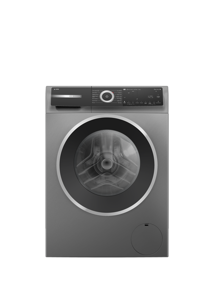 Bosch Series 6 i-DOS Freestanding Washing Machine, 10kg Load, 1400rpm Spin, WGH254A0GB, WGH254ARGB, Graphite Grey
