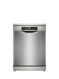 Bosch Series 6 SMS6TCI02G Freestanding Dishwasher with Perfect Dry, Silver