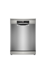Bosch Series 6 SMS6TCI02G Freestanding Dishwasher with Perfect Dry, Silver
