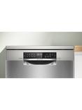 Bosch Series 6 SMS6TCI02G Freestanding Dishwasher with Perfect Dry, Silver