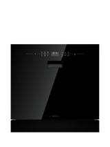 Bosch Series 6 SCX6ITB00E Semi-Integrated Compact Dishwasher, Black