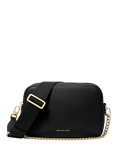 Michael Kors Bryant Leather Crossbody Bag, Black