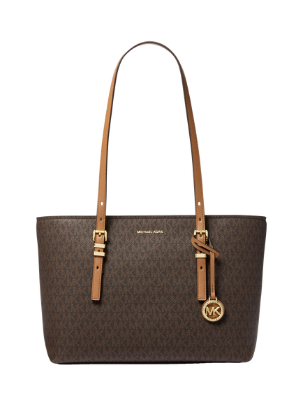 Michael Kors Quinn Medium Tote Bag, Brown/Tan