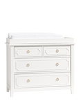 Pottery Barn Kids Ava 4 Drawer Chest with Changing Table Top, Simply White