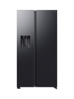 Samsung Series 6 RS70F64KEFEU Freestanding 65/35 Smart American Fridge Freezer with SpaceMax™, Black, Black
