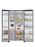 Samsung RS90F64EEFEU Bespoke AI Series 9 Freestanding American Style Fridge Freezer, Black