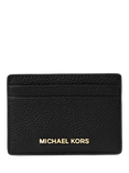 Michael Kors Jet Set Leather Card Holder, Black