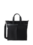 Mulberry Heritage Nylon Zipped Tote Bag, Black