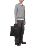 Mulberry Heritage Nylon Zipped Tote Bag, Black