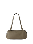 Mulberry Meadow Small Leather Hobo Bag, Linen Green