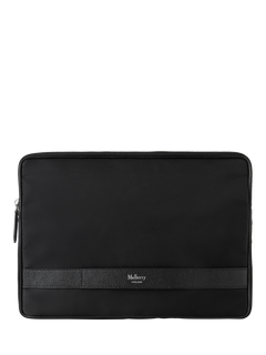Mulberry Heritage Nylon 13" Laptop Case, Black