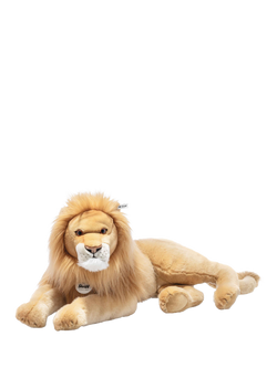 Steiff Leo Lion Soft Toy, 65cm, Multi