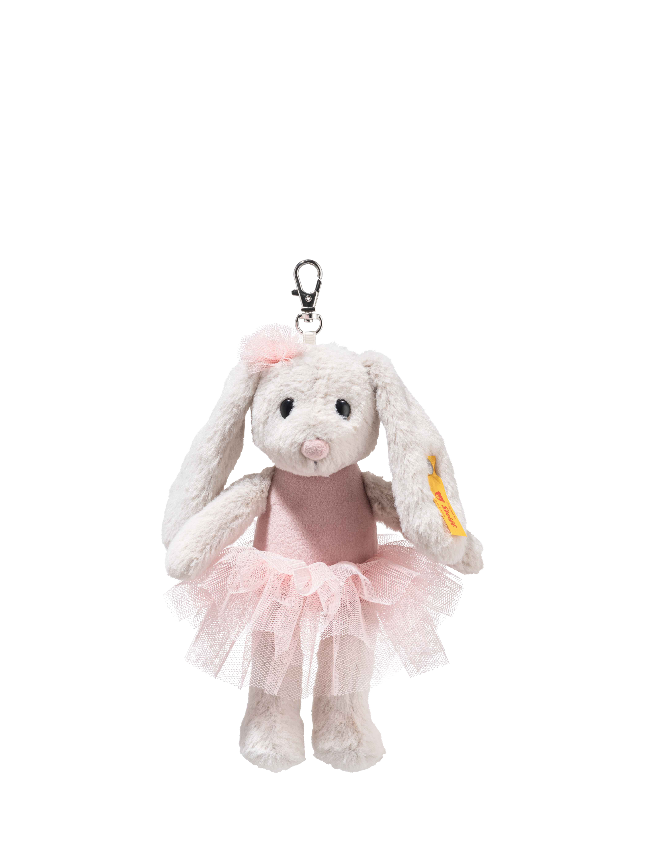 Product image 1 of 11, which shows Steiff Hoppie Ballet Rabbit Pendant, 16cm