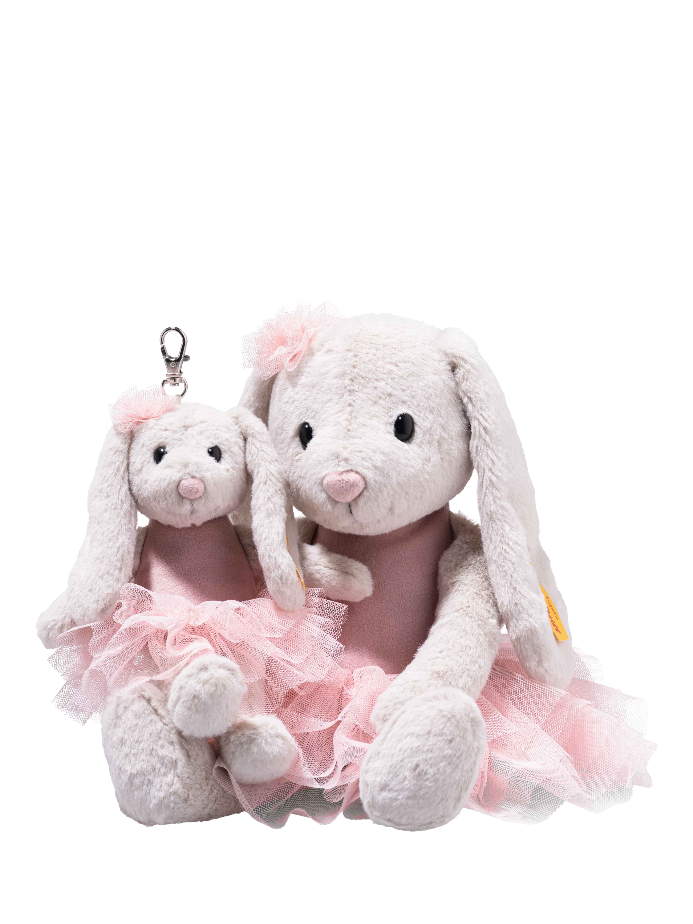 Product image 4 of 11, which shows Steiff Hoppie Ballet Rabbit Pendant, 16cm