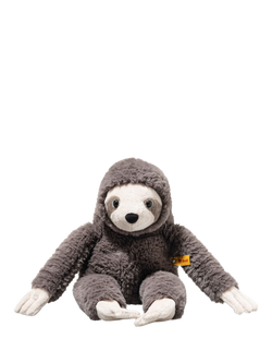 Steiff Sanny Sloth Soft Toy, 23cm, Multi