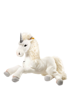 Steiff Starly Dangling Unicorn Soft Toy, 70cm - view 2, Multi